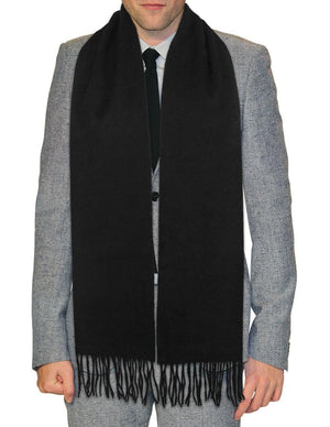 Classic Solid Color 100% Luxurious Wool Scarf