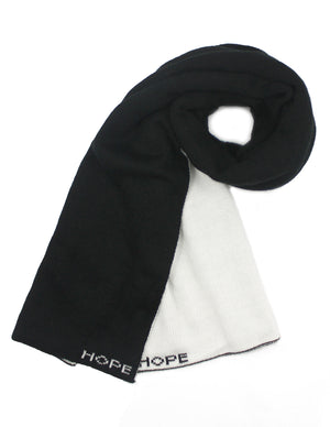 Reversible Solid Dual Color Acrylic Long Scarf