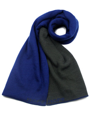 Reversible Solid Dual Color Acrylic Long Scarf
