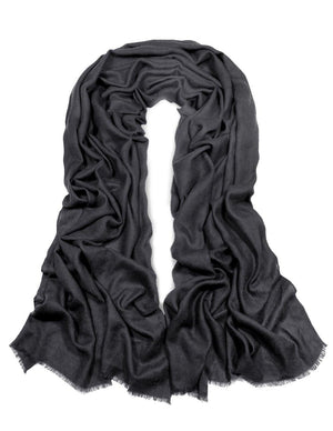 100% Cashmere Solid Color Scarfs Wraps and Shawls - Dahlia