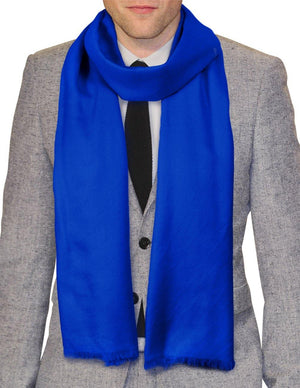 100% Cashmere Solid Color Scarfs Wraps and Shawls - Dahlia