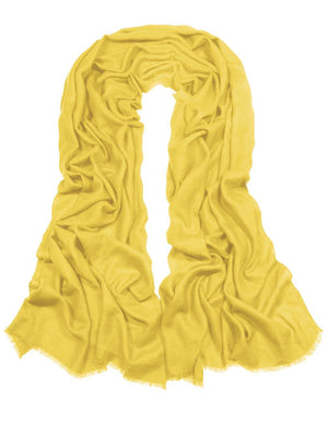 100% Cashmere Solid Color Scarfs Wraps and Shawls - Dahlia