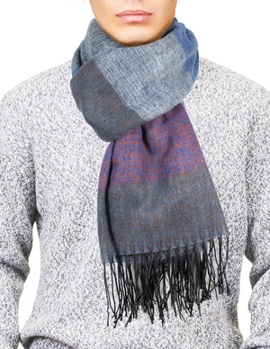 Men's Scarf Colorful Awning Stripes