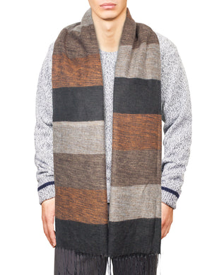 Men's Scarf Colorful Awning Stripes