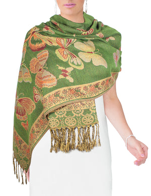 Rayon Scarf Shawl Butterfly