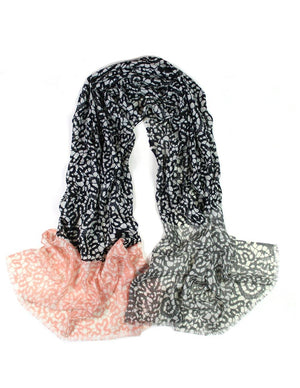 100% Wool Scarfs Wraps and Shawls Lace Pattern - Dahlia