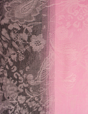 Rayon Scarf Shawl Reversible Ombre Paisley
