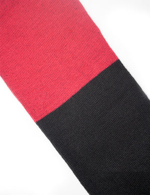 [product type] | Dahlia Women's Thigh High Sock - Black Bottom | Dahlia