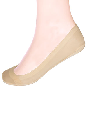 [product type] | No Show Liner Socks - Icy Silky Invisible-Seam | Dahlia