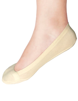 [product type] | Dahlia Women's No Show Liner Socks - Ultra-Low All-Cotton | Dahlia