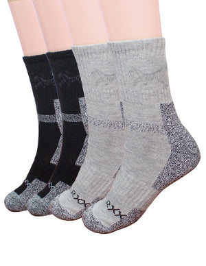 [product type] | Dahlia Men's Socks - Charcoal Bottom 2 Pairs - Black Gray | Dahlia