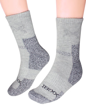 [product type] | Dahlia Men's Socks - Charcoal Bottom 2 Pairs - Black Gray | Dahlia