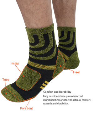 [product type] | Dahlia Cushioned Mens Socks/Athletic Socks/Running Socks/Crew Socks 2 Pack | Dahlia