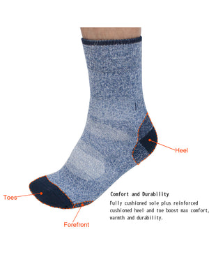 [product type] | Dahlia Cushioned Cotton Mens Socks/Athletic/Running Socks/Crew Socks 3 Pack | Dahlia